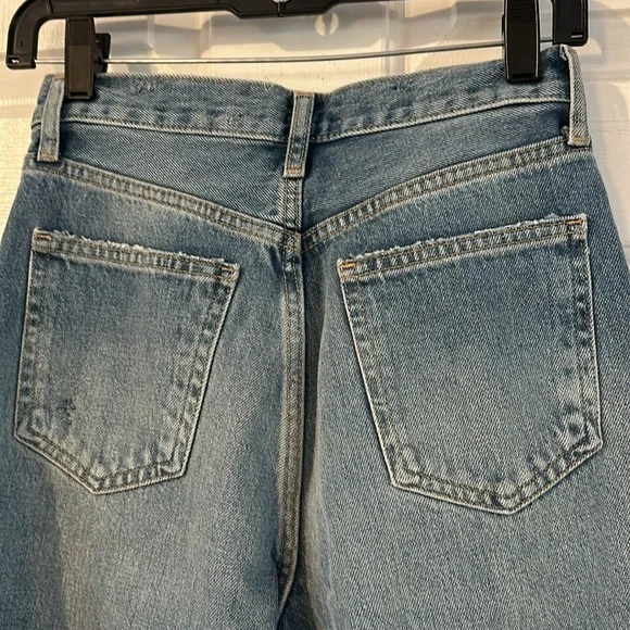 NWT Women’s Zara High Rise Wide Leg Denim Jeans Size 34 US (2) - Picture 8 of 10